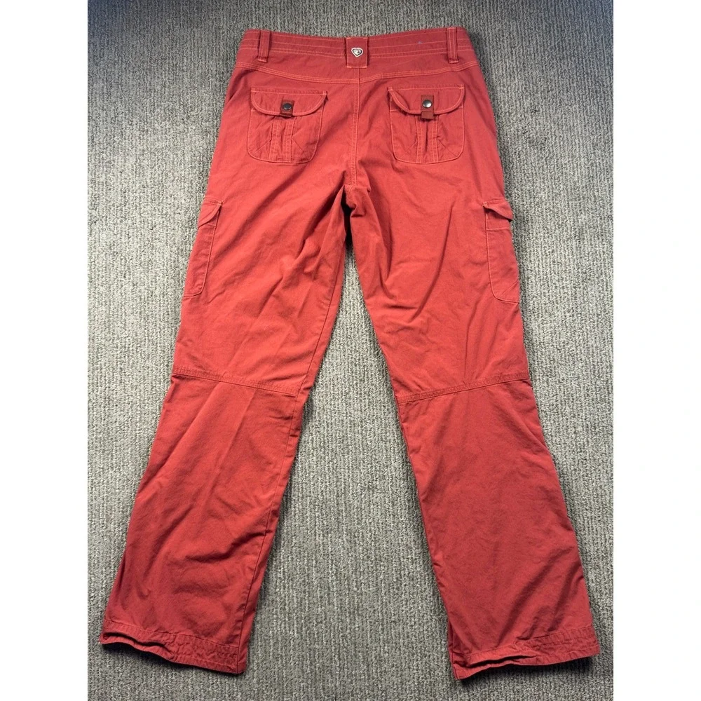 Kuhl Splash Roll Up Pants Cargo Mid Rise Lightweight Womens 10 Outdoor Hiking